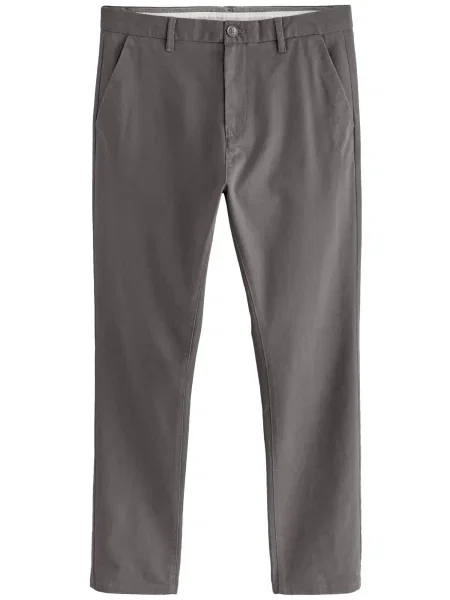 Next Chino kalhoty tmavě šedá