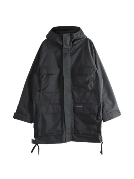 Geacă Canada Goose cu glugă negru