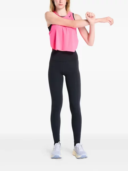 Curea Nike cu glugă cu tepi cu model floral alb