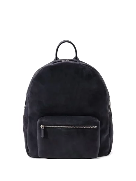 Rucsac Kiton din piele albastru