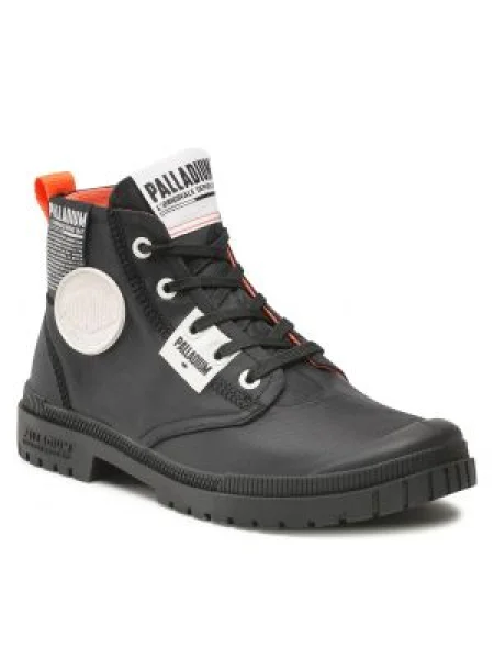 Čižmy Palladium čierna