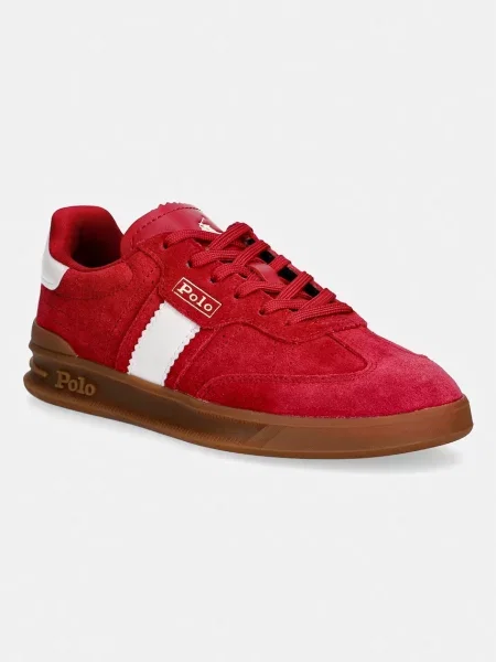 Polo Ralph Lauren Htr Aera sneakers pentru femei din piele întoarsă