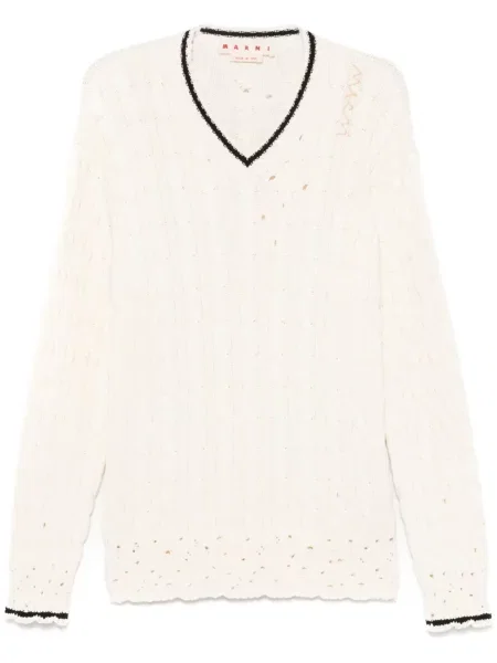 Sweter Marni biały