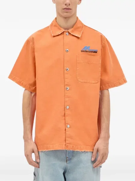 Košile Msgm oranžová