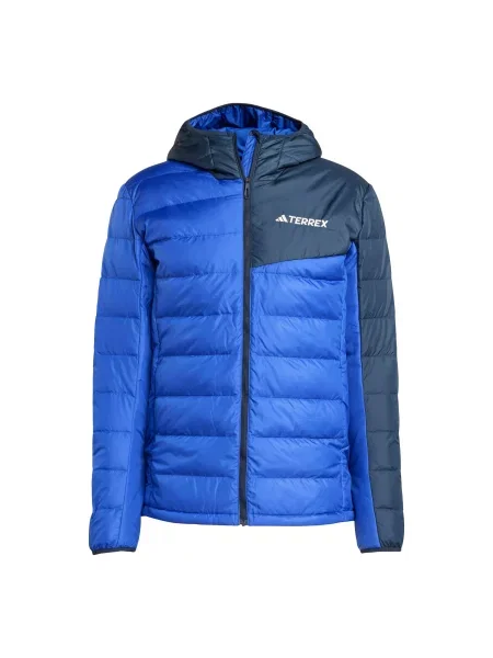 Kurtka Terrex Multi Light Down Hooded niebieska