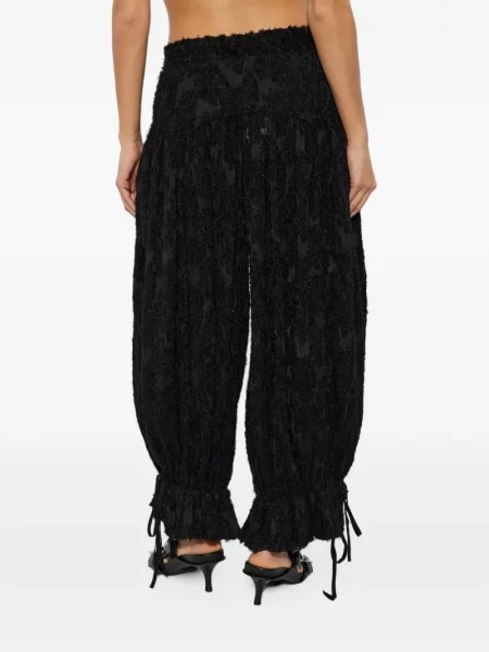 Pantaloni Ganni negru