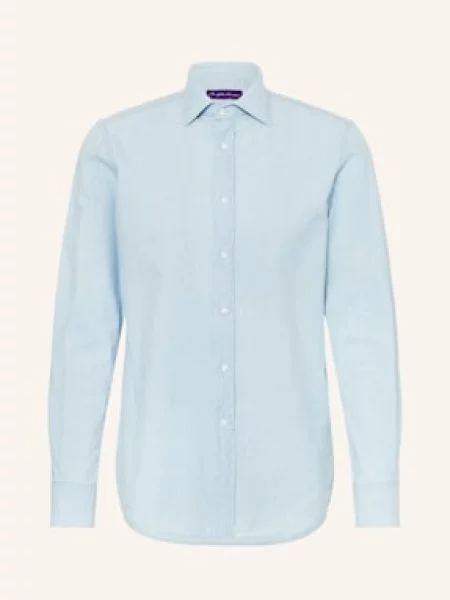 Ralph Lauren Purple Label Džínová Košile Regular Fit tmavě modrá