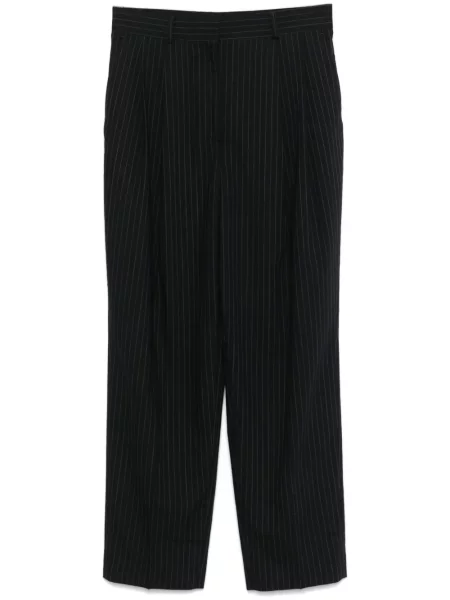 Pantaloni Toteme cu dungi albastru