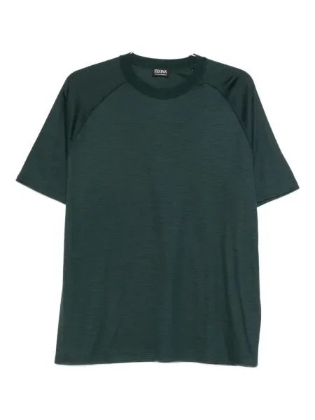 Tricou Zegna scurt verde