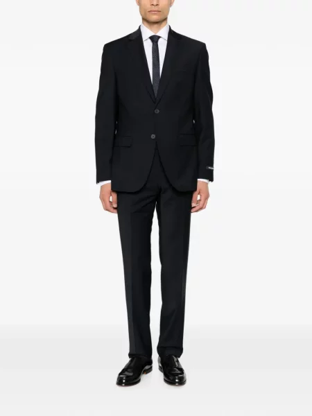 Pantaloni Karl Lagerfeld albastru
