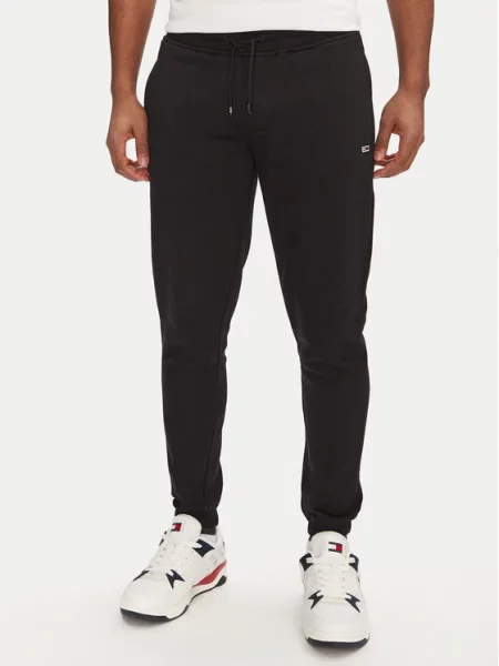 Tommy Jeans Pantaloni de trening negru
