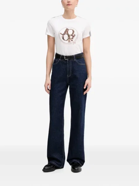 Tricou Joop! cu imagine alb