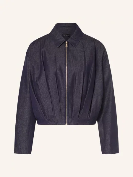 Ted Baker Džínová Bunda Annite dk-blue modrá