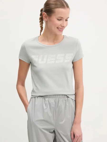 Guess tričko s KIARA zelené