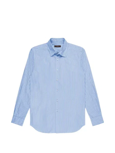 Cămașă Slowear cu dungi albastru
