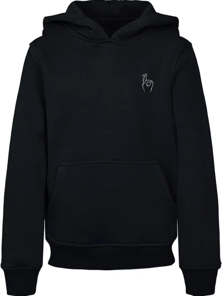 Hanorac copii Mister Tee negru