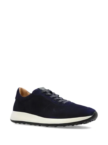 Sneakerși Tod's din piele de căprioară albastru