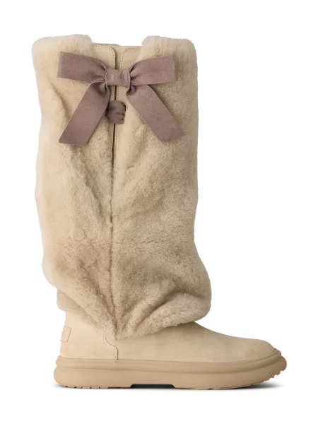 UGG W Apres City Tall čižmy dámske béžová