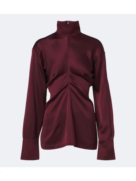 Bluză Toteme din satin drapată