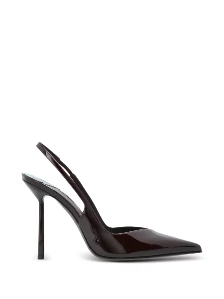 Pantofi cu toc Le Silla din piele maro
