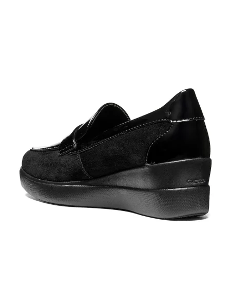 Geox mokasyny D STARDUST czarne