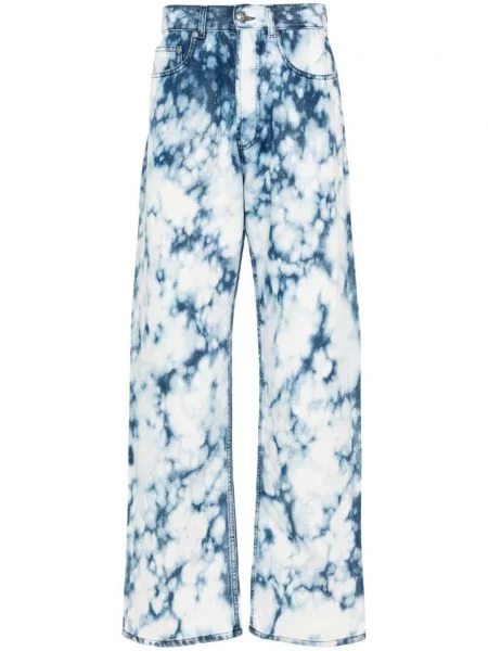 Blugi cu picior larg Palm Angels albastru