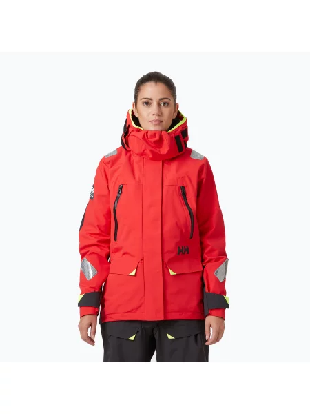 Helly Hansen Skagen Offshore дамско ветроходно яке червено