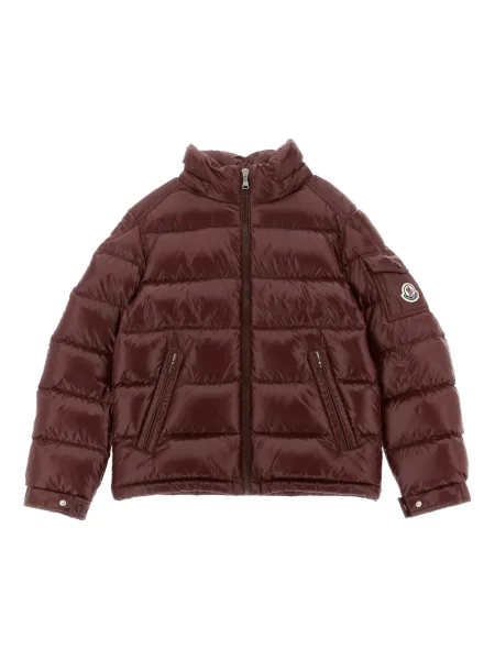 Kurtka puchowa dziecięca Moncler Enfant czerwona