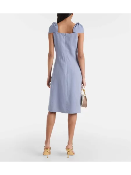 Rochie midi Chloé de in până la genunchi de costum albastru