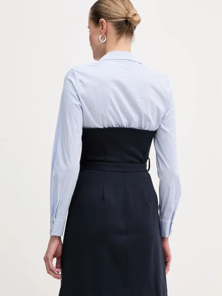 Morgan Rochie tip bluză deschis / închis albastru