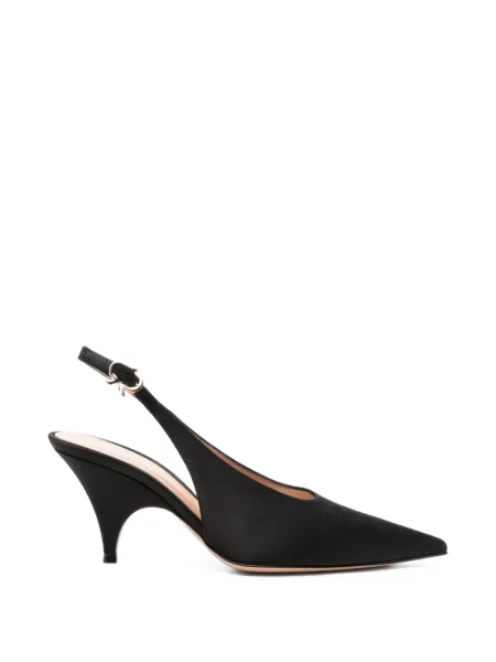 Pantofi cu toc Gianvito Rossi slingback negru