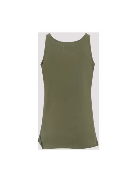 Top Maison Margiela na ramiączkach zielony