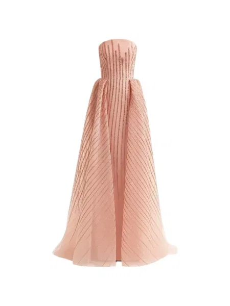 Rochie Gemy Maalouf fără bretele roz