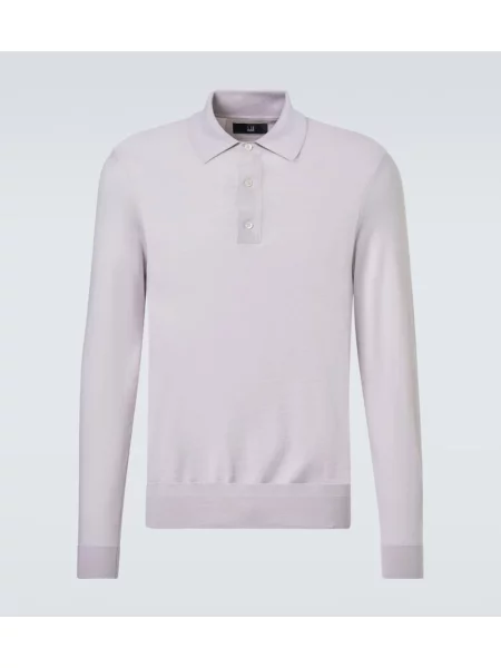 Pulover Dunhill din cașmir violet