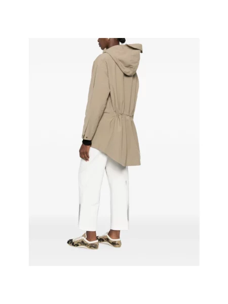 Parka Emporio Armani beżowa