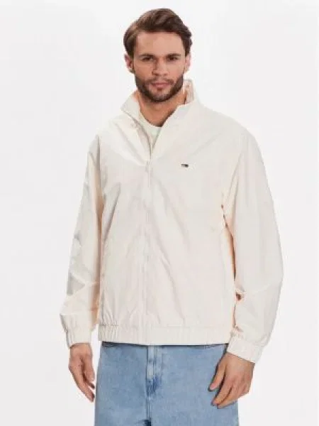 Дънково яке Tommy Jeans бяло