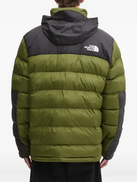 Geacă The North Face cu glugă verde