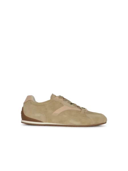 Sneakersy Ferragamo skórzane beżowe
