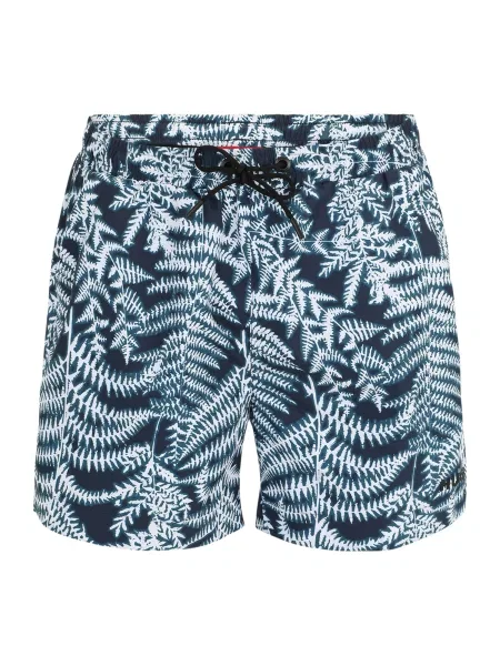 HUGO Szörf rövidnadrágok CALALA tengerészkék / pasztellkék / fehér kék