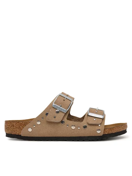 Šľapky Birkenstock Arizona Rivet S béžová