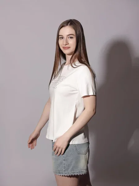 Футболка Lumo белая