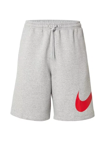 Nike Sportswear Pantaloni CLUB amestecat / roșu intens gri