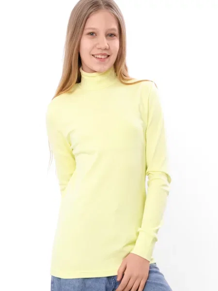 Дитячий Гольф Носи своє бавовна/еластан жовтий