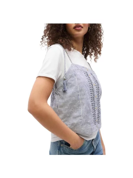 Denim ruha Pepe Jeans kék