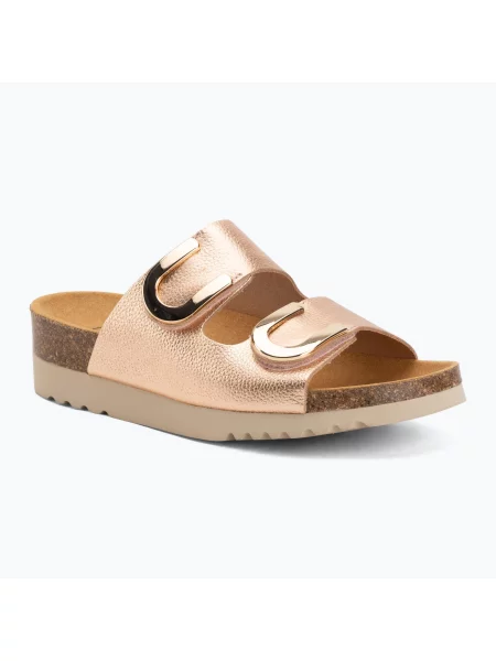 Klapki Scholl Montery 2 Straps Ad Med różowe