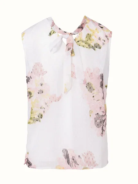 Quiosque Bluză ecru roz deschis verde