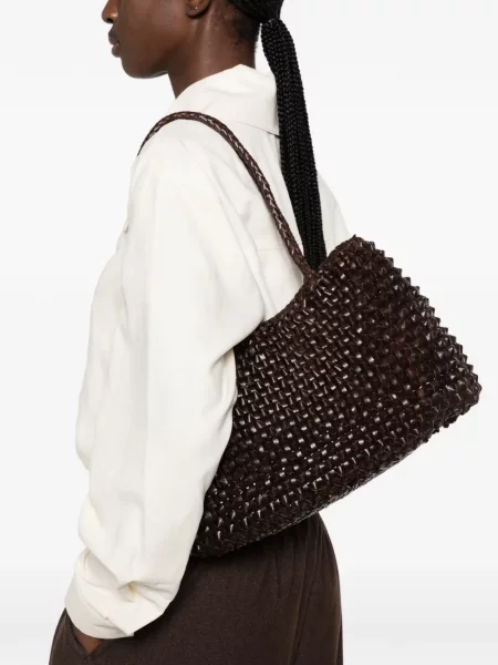 Geantă shopper Dragon Diffusion maro