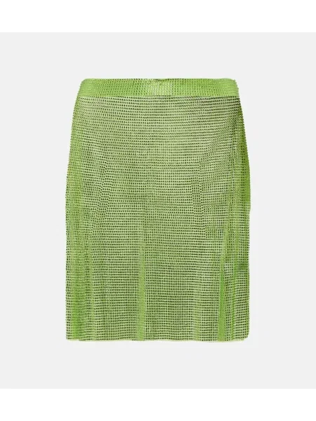 Fustă Giuseppe Di Morabito de cristal verde