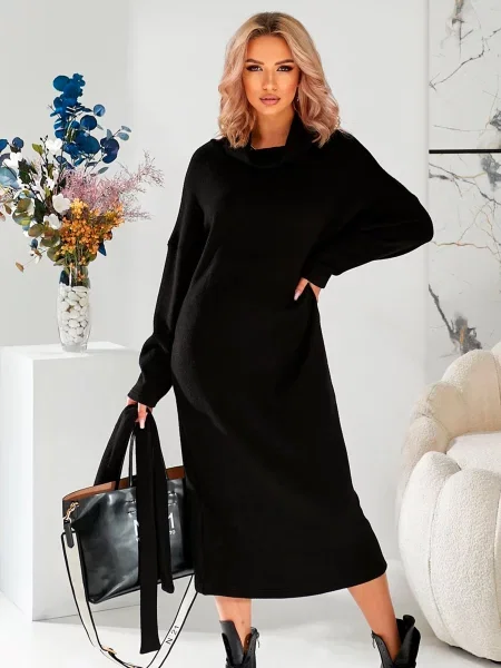 Сукня міді LadyLike чорний