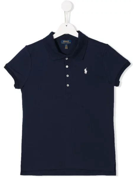 Koszulka polo dziecięca Polo Ralph Lauren niebieska